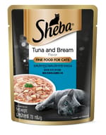 SHEBA POUCH 70G TUNA BREAM Cat Wet Food SHEBA