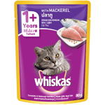 WKAS POUCH 80G MACKEREL Cat Wet Food WKAS