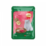 SH CAT POUCH 85G CHICKEN RICE TUNA Cat Wet Food SH