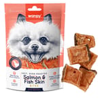 Wanpy Wanpy Soft Salmon Fish Skin Bibes100g 100g  正面圖