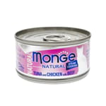 Monge Monge Natural Tuna & Chicken With Beef 80g 80g  正面圖