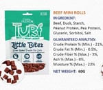 Cindy & Friends Makanan Kucing Little Bitez Turf Series Gulung Mini Daging Lembu 60g (CNF-LB302) Cat Treats Cindy & Friends