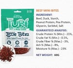 Cindy & Friends Makanan Kucing Little Bitez Turf Series Daging Lembu Mini Bites 60g (CNF-LB303) Cat Treats Cindy & Friends