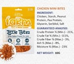 Cindy & Friends Makanan Kucing Little Bitez Siri Ladang Ayam Gigitan Mini 60g (CNF-LB103) Cat Treats Cindy & Friends