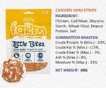 Cindy & Friends Makanan Kucing Little Bitez Siri Ladang Jalur Ayam Mini 60g (CNF-LB104) Cat Treats Cindy & Friends