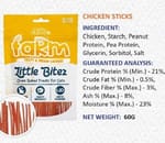 Cindy & Friends Makanan Kucing Little Bitez Siri Ladang Batang Ayam 60g (CNF-LB106) Cat Treats Cindy & Friends