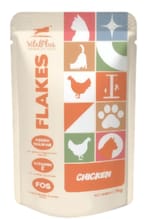 VitalPlus Flakes Ayam Poket Kucing 70g (VP-FP01) Cat Wet Food VitalPlus