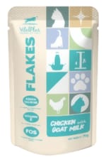 VitalPlus Flakes Ayam dengan Susu Kambing Poket Kucing 70g (VP-FP03) Cat Wet Food VitalPlus
