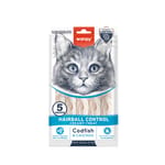 Wanpy Wanpy Functional Creamy Lickable Cat Treat - Cod Fish & Chicken  14gx5 14g  正面圖