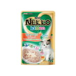 NEKKO NEKKO KITTEN TUNA TOPPING CHICKEN MEAT IN GRAVY 70g 70g  正面圖
