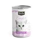 Kit Kit Cat Complete Cuisine Chicken & Skipjack In Broth 150g 150g  正面圖