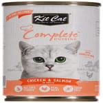 Kit Kit Cat Complete Cuisine Chicken & Salmon In Broth 150g 150g  正面圖