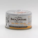 BACK2NATURE BACK2NATURE GRAIN FREE WILD TUNA + FISH ROE 95g 95g  正面圖