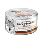BACK2NATURE BACK2NATURE GRAIN FREE WILD TUNA + SALMON 95g 95g  正面圖