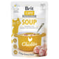Brit Care Sup Kucing dengan Salmon 75g Cat Wet Food Brit Care