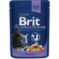 Brit Premium Kucing Dengan Ikan Kod 100g Cat Wet Food Brit Premium