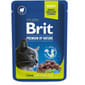 Brit Premium Kucing Dengan Daging Kambing Untuk Kucing Steril 100g Cat Wet Food Brit Premium