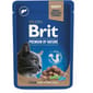 Brit Premium Kucing Dengan Hati Untuk Yang Disterilkan 100g Cat Wet Food Brit Premium