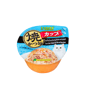 Ciao Ciao Cat Grilled Cup Tuna in Gravy topping Crab Stick and Sliced Bonito 70g 70g  正面圖