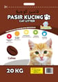 KAWAN PASIR KUCING 20KG (KOPI) Cat litter KAWAN