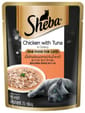 SHEBA POUCH 70G TUNA CHICKEN Makanan Basah Kucing SHEBA