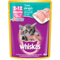 WKAS POUCH 80G JUNIOR TUNA Makanan Basah Kucing WKAS